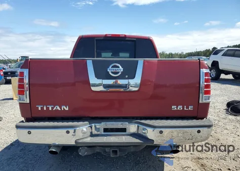 2006 Nissan Titan Xe z USA, uszkodzony, nr VIN 1N6BA07A26N552242